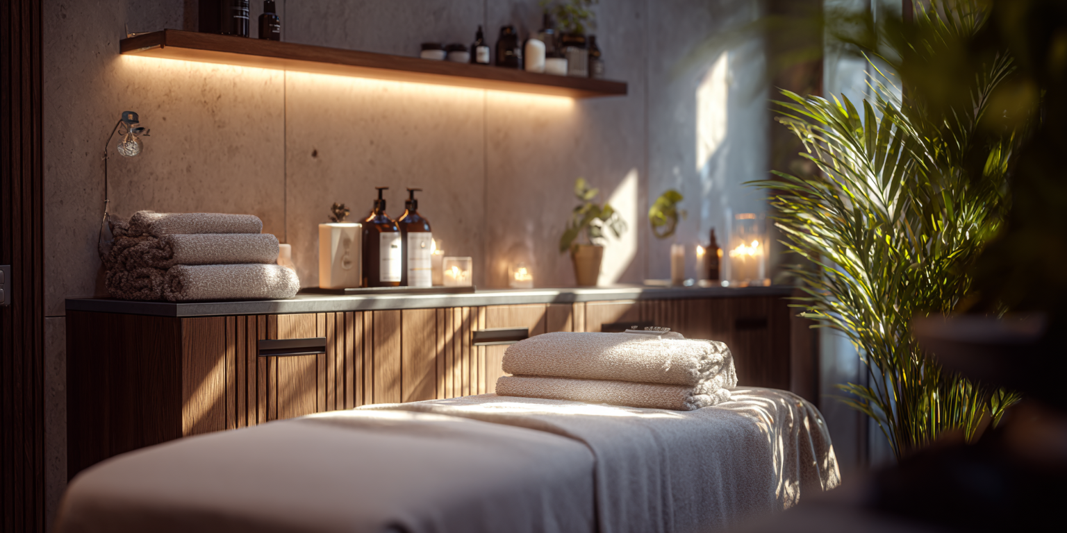 Serene spa interior at Medi Wellness Spa